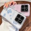 Bowknot Print Clear Silicone Phone Case For Xiaomi Redmi 14T 13T Note 14 Pro 13 12 11 Poco F6 X6 X5 Lens Protection Shockproof Transparent Soft Cover