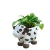 Milk Cow Flower Pots Resin Succulent Flowerpot Small Medium Plants Indoor Outdoor Decoration Courtyard Garden Plant Accessories