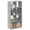 VidaXL Room Divider Shelf Concrete Grey 69.5x29x137.5 Cm, Shelf, Bookcase, Storage Shelf, 858024