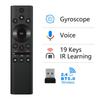 2.4G Bluetooth 5.0 Wireless Voice Remote Control IR Learning Air Mouse 6 Axis Gyroscope Controller For Computer Android TV Box
