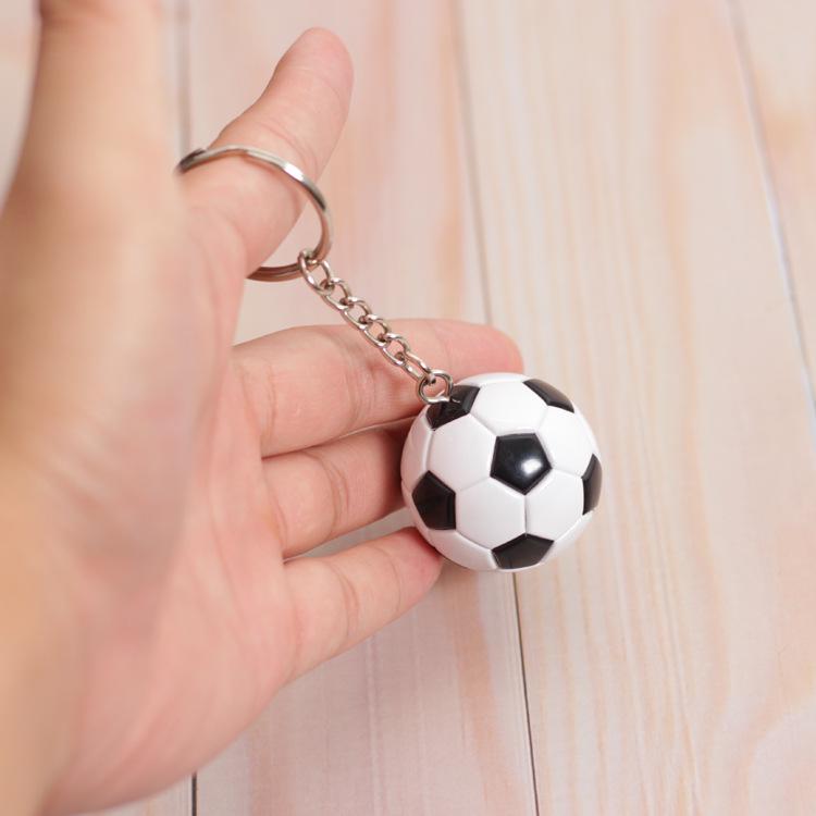 Sports Keychain Set: Basketball, Football, Volleyball - Unique Chain Rings & Personalized Luggage Accessories for Fans