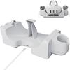Wall-Mounted/Desktop Charging Dock for Meta Quest 3 VR Headset and Handle Charging Base Stand Station for Quest3 VR Charger Accessories