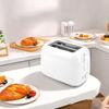 Toaster 2-Slice Bread Maker with Wide Slots Anti-Clogging Automatic Shutdown Adjustable Easy