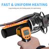 Motorcycle Hand Heated Grips Adjustable Universal 3 Gears Heated Motorbike Electric Molded Grips Scooter Moped Bar Hand Warmer