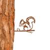 Charming Metal Squirrel - Enhance Your Home with This Lovely Art. Rustic for Garden. Perfect for Weddings and Housewarming