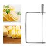 Portable Steel Wire Butter Slice Cutter Cheese Slicer Cutter Handmade Soap Cutter Multifunction for Kitchen 5 Inch