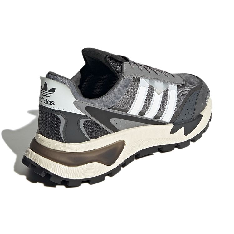 Adidas Originals Retropy P9 Retro Fabric Slip-Resistant Durable Breathable Low-Top Training Running Shoes Unisex Sneaker Gray Black White GY4006