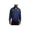 Dri-Fit Inter Milan Football Anthem Retro Sports Stand Collar Loose Sweat-Absorbing Versatile Long Sleeve Jacket Men Jackets Navy-Blue FN9797-410