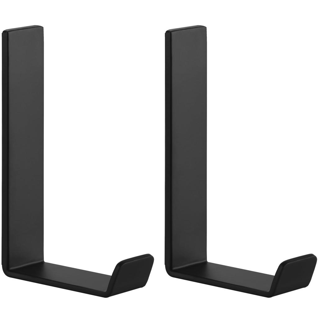 Yamazaki Magnetic Hanger Set of x x H10cm Strong Weight Product 10236 Hooks, Large, 2, Black, W2.2 D6.6 (each), Tower, Magnet, 1.25kg Capacity,