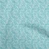 Cotton Flex Light Blue Fabric Asian Kilim Diy Clothing Quilting Fabric Print Fabric By Yard 40 Inch