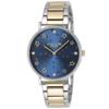 PERRY Navy Dial Stainless Steel Quartz 36MM Watch 14503523 Gold [Coach] Women's [Item]