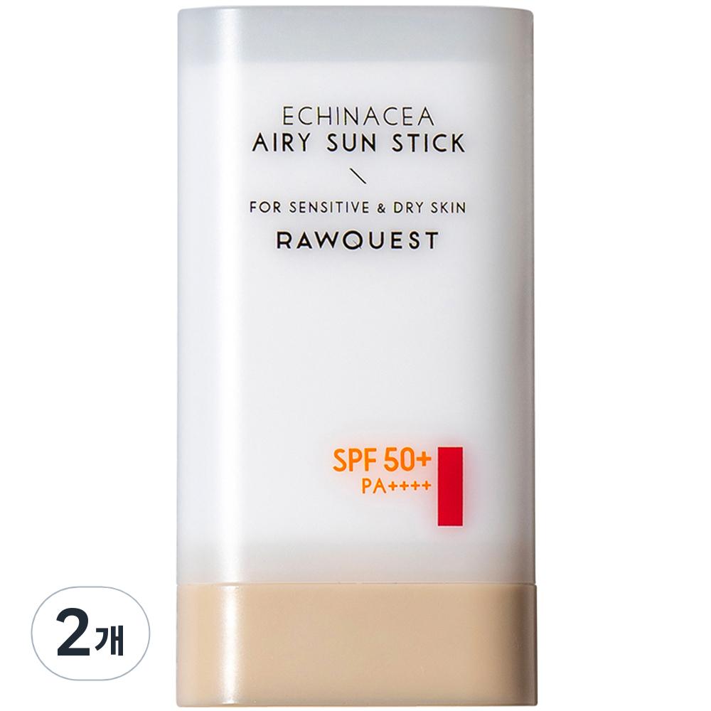 Raw Quest Echinacea Airy Sun Stick SPF50+ PA++++, 19g, 2 Units