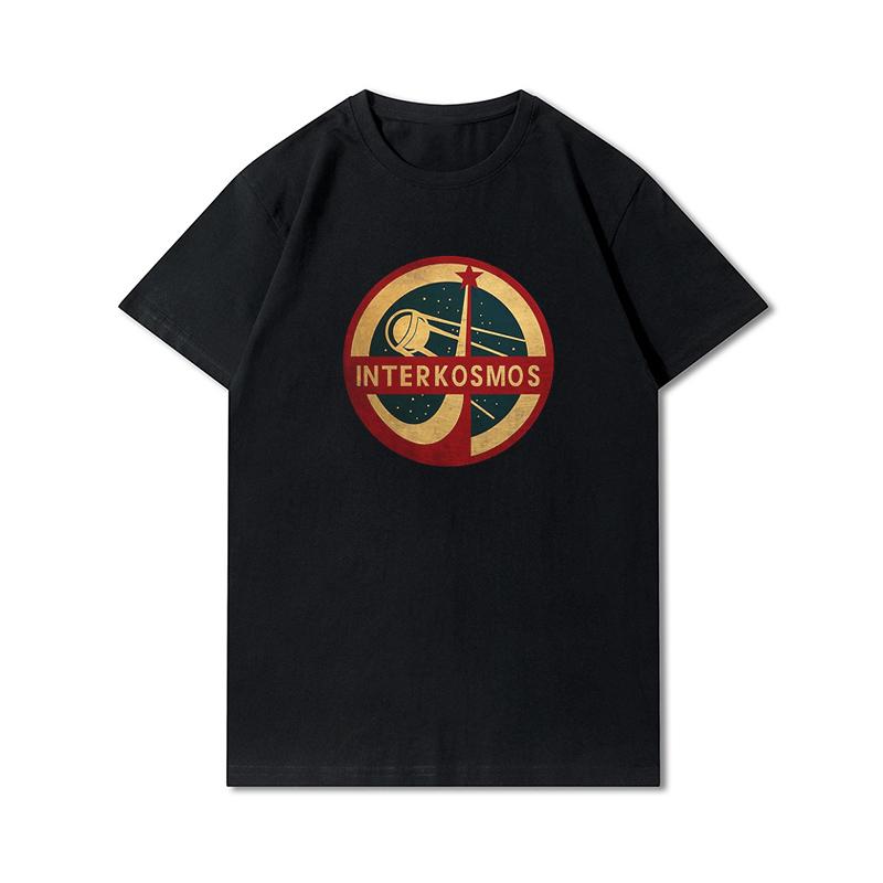 Plus Size Summer Men T Shirts Cccp Printed Casual Oversize Short Sleeves Tops 100% Cotton Outdoor Tees