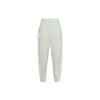 Breathable Nylon Track Pants With Elastic Waist And Drawstring, T2 Logo Print Women Bottoms White HM5283