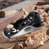 Hand Planer 6.38'' Adjustable Block Plane with 1-5/8 Inch Wide T10 Blade Flat Bottom Trimming Planer for Woodworking Trimming