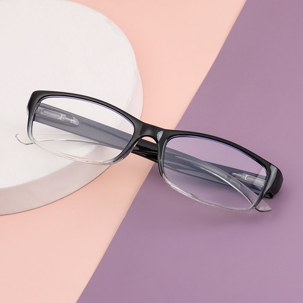 Fashion Vintage Eye Protection Elegant Reading Glasses Ultra Light Frame Eyeglasses Anti-Blue Light