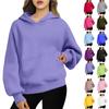 Women's Oversized Hoodies Fleece Sweatshirts Fashion  Pullovers Winter Clothing