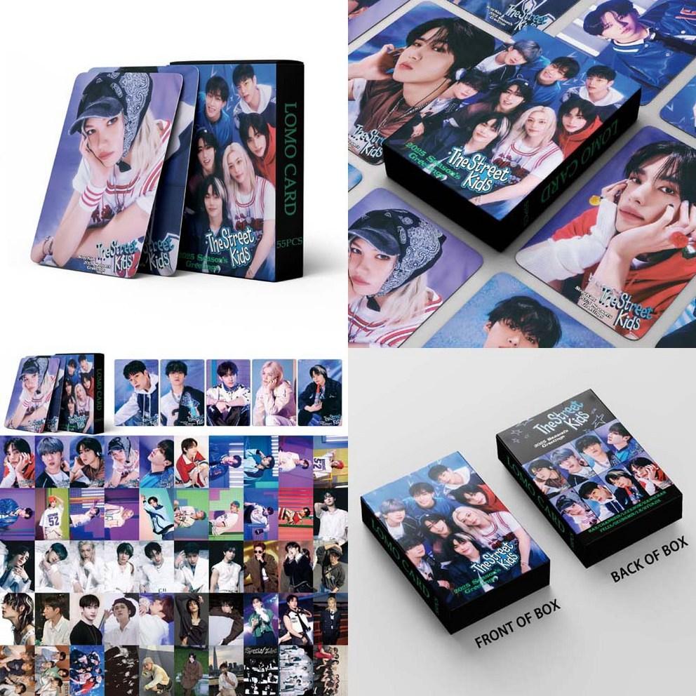 Stray Kids Poka Photocards 1 Box (55 Cards) 16 Types