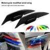 Decor Sticker Spoiler Wing Motorbike Decoration Motorcycle Front Fairing Windshield Fixed Wind Wing