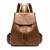 PU Leather Can Be Carried On Both Large Large Business Day Gift [Cosylive] Women's Rucksack, Backpack, Shoulders, 2-Way Rucksack, Opening, Drawcord,
