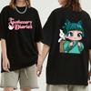 New Anime The Apothecary Diaries Printing T Shirts Women Fashion Short Sleeve T Shirt Unisex Cool Summer Casual Loose T-shirt