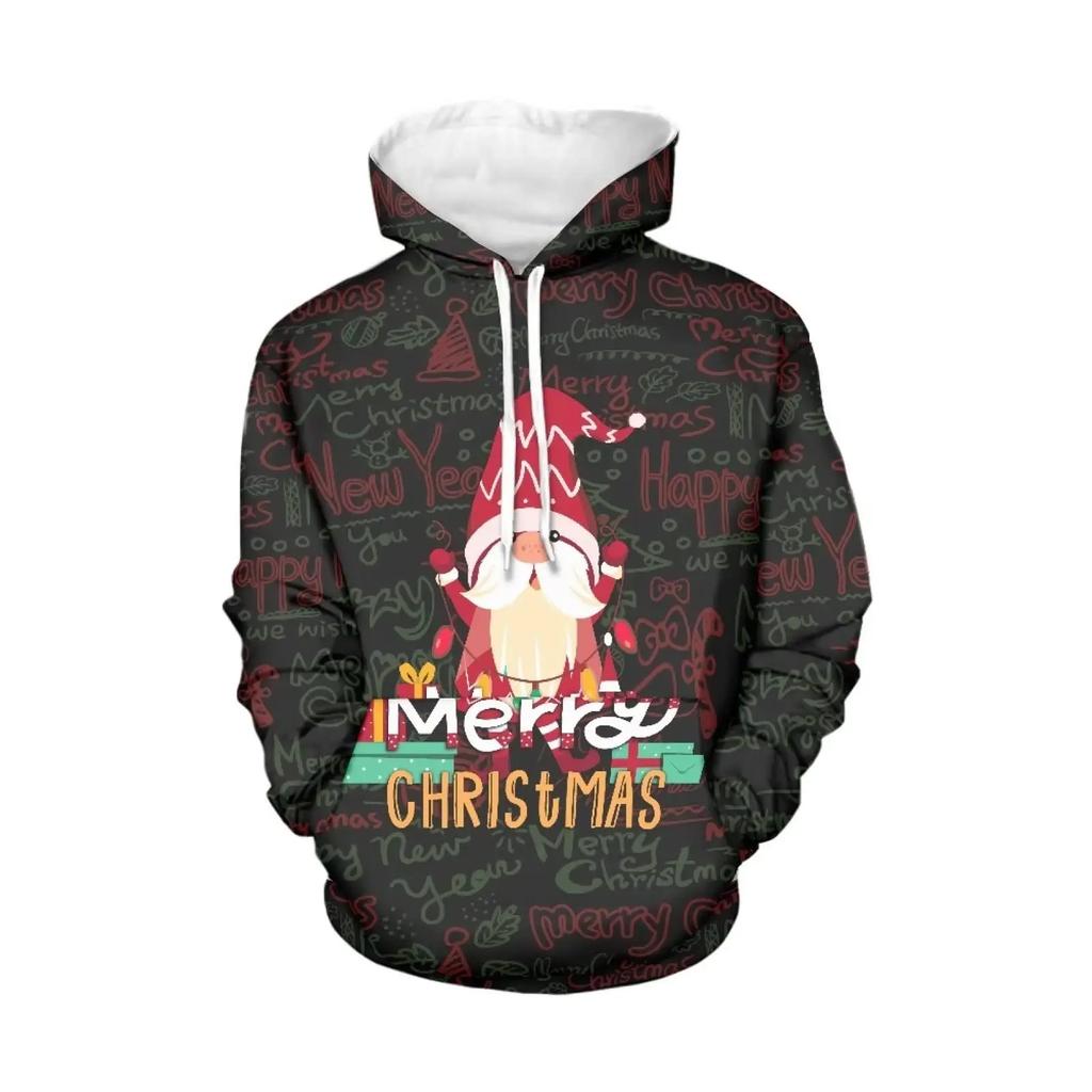 The Latest Explosive Couple's Same Loose Hoodie 3D Printed Men's and Women's Fashion Jumper Casual Hip-hop Hoodie Long Sleeve