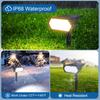 Solar Outdoor LED Spot Lights Waterproof 19 LEDs Solar Lawn Light for Landscape,Courtyard,Garden,Tree Decoration