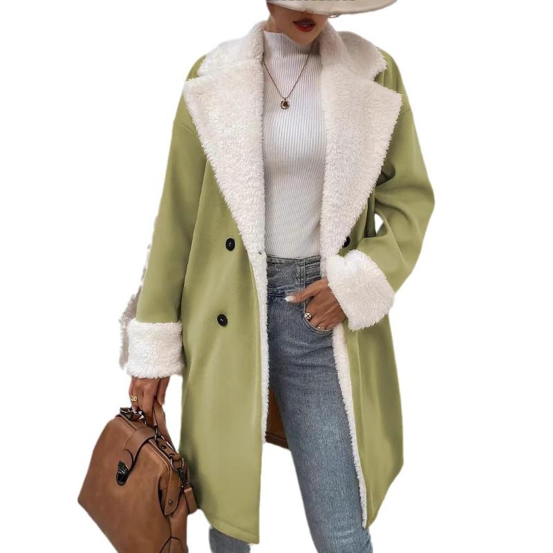 Winter New Women's Temperament Casual Commuting Woolen Jacket Women's