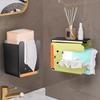 Tissue Box Storage Rack Organizer Strong Load-Bearing Universal Simple Installation Wall Mounted