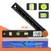 4 In1 Woodworking Angle Ruler With Spirit Level Multi-purpose Digital Display Protractor Tools