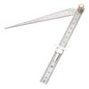 DIYWORK Wedge Taper Ruler Feeler Gauges Stainless Steel Measuring Tool Bore Measurement For Drill Hole 1-150mm