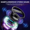 2025 NEW Portable Mini Travel Stereo Outdoor Magnetic Bluetooth Speaker Wireless with RGB Color Light and Phone Holder for Ios