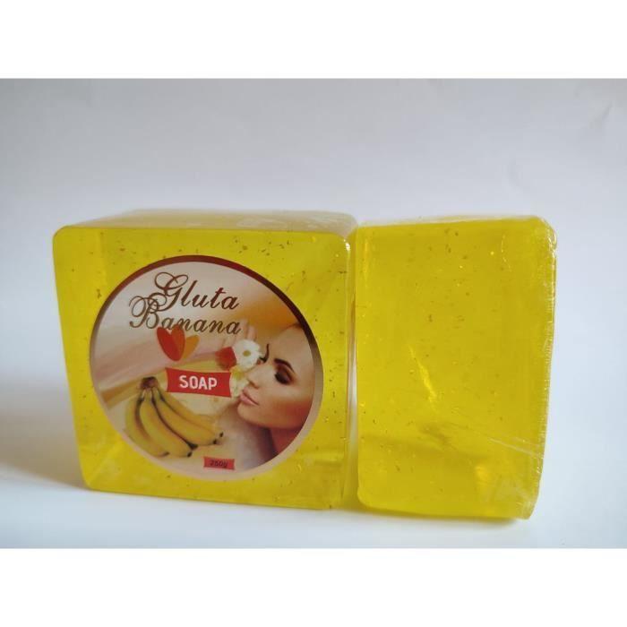 Savon Éclaircissant - Gluta - Banane - 200g - Anti-tâches - Mixte