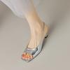 Elegant Fashion Concise Women Sandals Summer Ladies Wedding Pumps Party Office Woman Genuine Leather High Heels Shoes