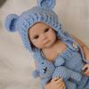 18 Inch Full Body Soft Touch Bettie Bebe Reborn Girl Doll Handmade Bebe Newborn Doll For Children Birthday Gifts