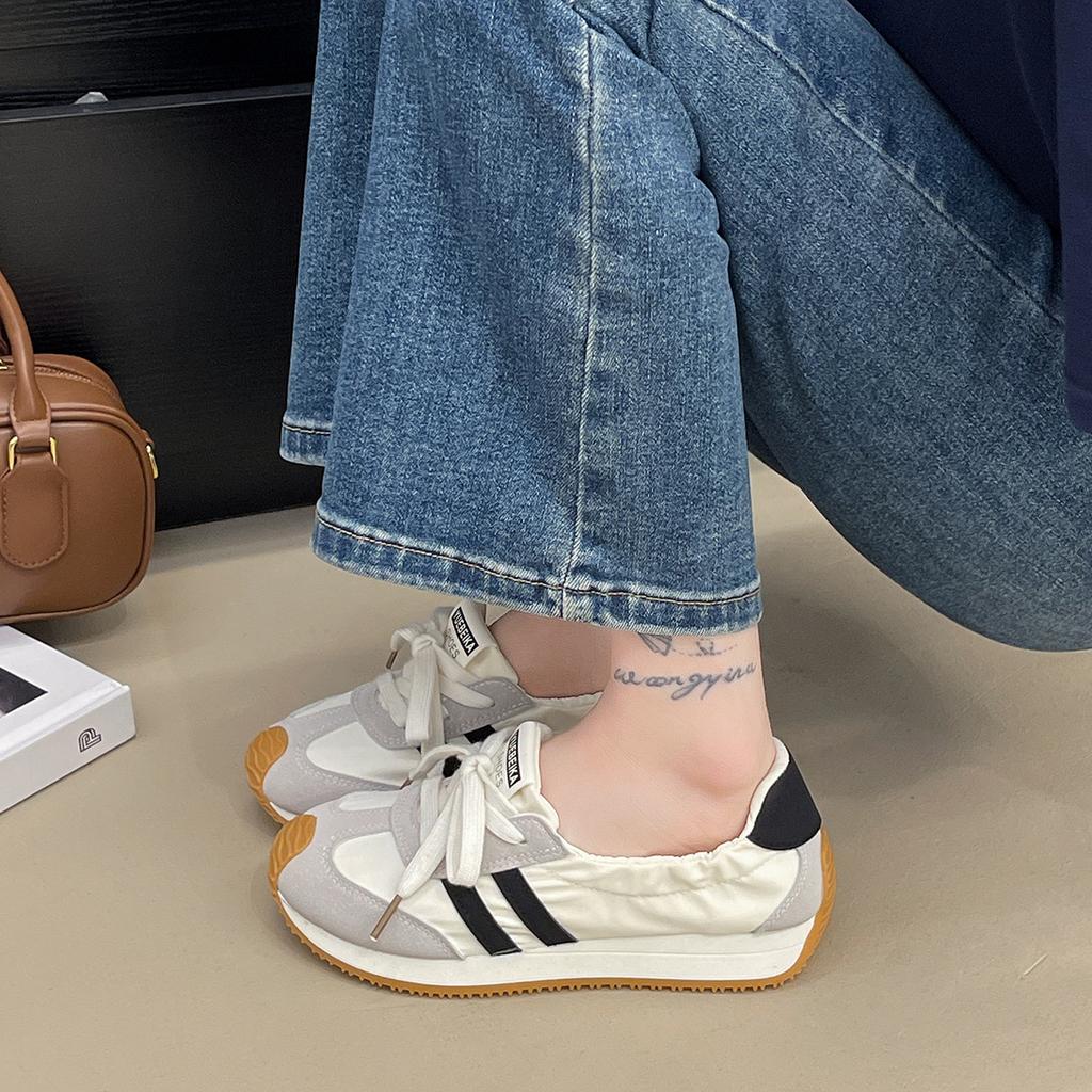 Ins Summer New Female Leisure Sports Versatile Students Increase Thick Bottom W