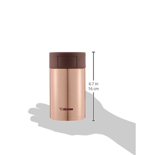 ZOJIRUSHI Stainless Steel Food Jar 550ml Rose Gold SW-HC55-NM