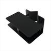 Nagao Seisakusho Black Pole Mount Clamp Table for Mounting a Microphone Arm To the Back of a Monitor or On a Monitor Video Web Conferencing