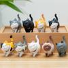 Cute Cat Series Ornaments For Home Decoration Mini Funny Animal Craft Figurine Landscape Miniature Garden Pot Fairy Decor