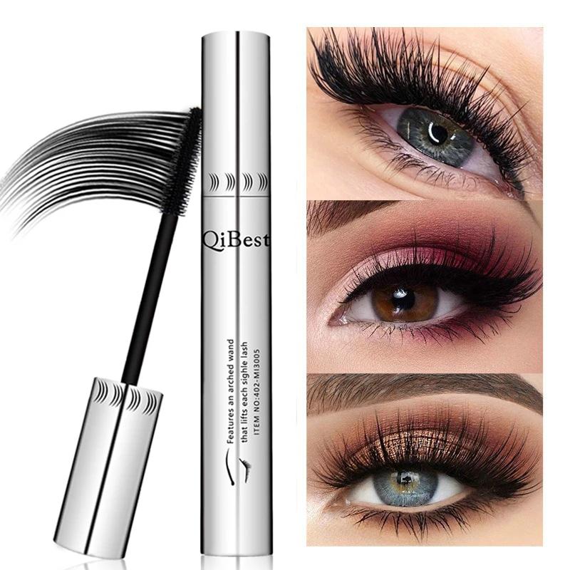 4D Silk Fiber Eyelash Mascara Waterproof Rimel 3d Mascara For Eyelash Extension Black Thick Lengthening 4d Rimel Makeup Cosmetic