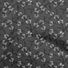 Cotton Flex Gray Fabric Floral Retro Fabric For Sewing Printed Craft Fabric By The Yard 40 Inch