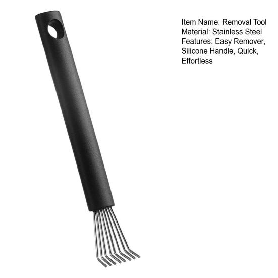 Инструмент для удаления арбуза без косточек с силиконовой ручкой Легкое средство для удаления семян арбуза для детей Сепаратор фруктов из нержавеющей стали Кухонный гаджет