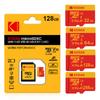 Kodak Micro SD Card Red Memory Card 64GB128GB 256GB  MicroSDXC TF Flash Cards for Phone