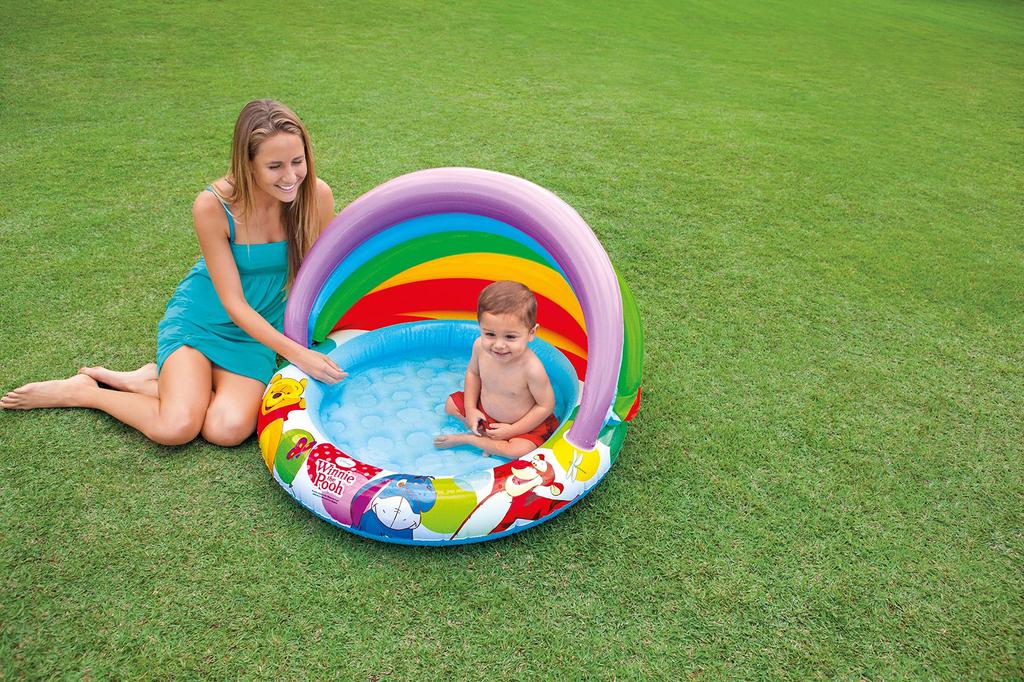 INTEX Disney Baby Pool "WINNIE THE POOH" 102 X 69 Cm (Product Code: 57424) [Official Japanese Product]