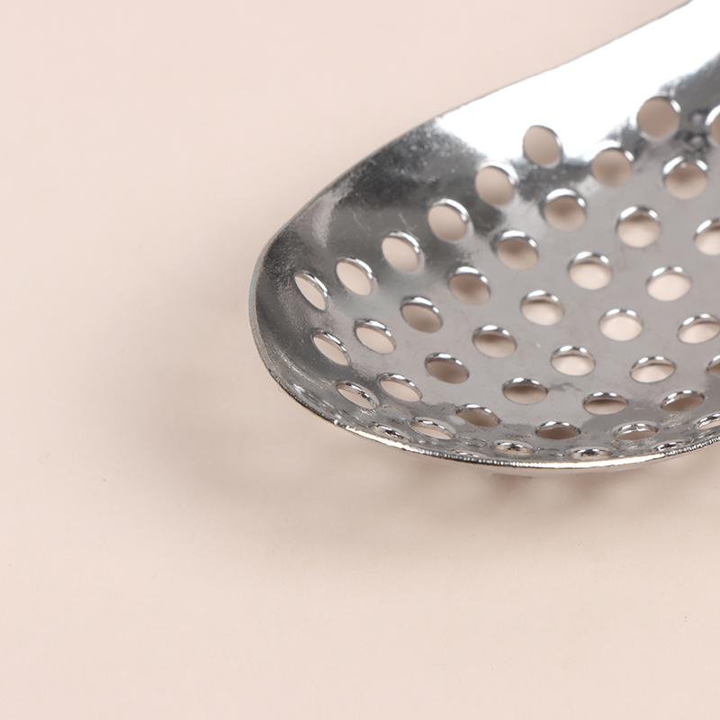 56 Holes Molecular Cuisine Caviar Spoon Colander Egg Yolk Caviar Colander