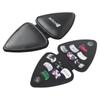 PICKPAL Guitar Picks Holder Case for Acoustic Electric Guitar Includes 12 PCS Guitar Picks Leather