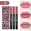 Automatic Rotation Red Pen Matte Fog Lip Balm Pen Is Not Easy To Decolor Three Sets of Box Makeup Strip Pen