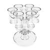 6 Shot Glass Dispenser And Holder Cocktail Dispenser Acrylic Shot Dispenser Whisky Beer Drinks Drinking Tools Wine Pourer