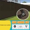 Shade Cloth Delicate Breathable PE Sunshade Cloth Air Circulation Simple Installation Privacy Net Shade Cloth for Garden