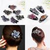 Accessories Butterfly&Flower Shape Dovetail Hair Clips Styling Tools Rhinestone Hairpin Barrette